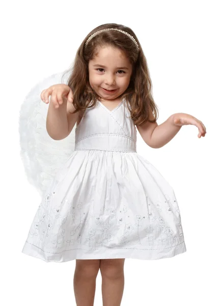 Małe dziecko anioł — Zdjęcie stockowe