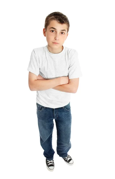 Boy v neformálním oblečení — Stock fotografie