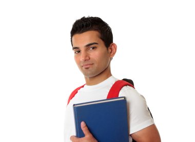 Student closeup clipart