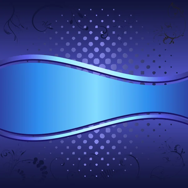 Fond bleu foncé — Image vectorielle