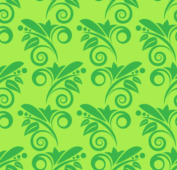 Fond vert sans couture — Image vectorielle