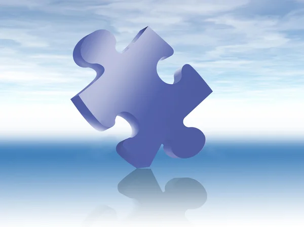 Mising Puzzle piece — Stock Photo, Image