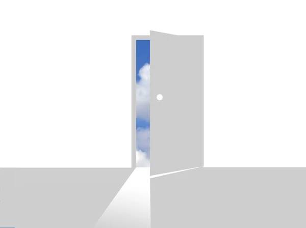 Light Through A Door — Stock Photo, Image