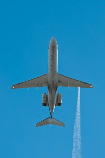 Samolot traci paliwa — Zdjęcie stockowe