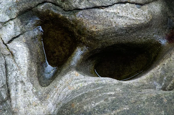 Натуральна сформована кам'яна маска — стокове фото