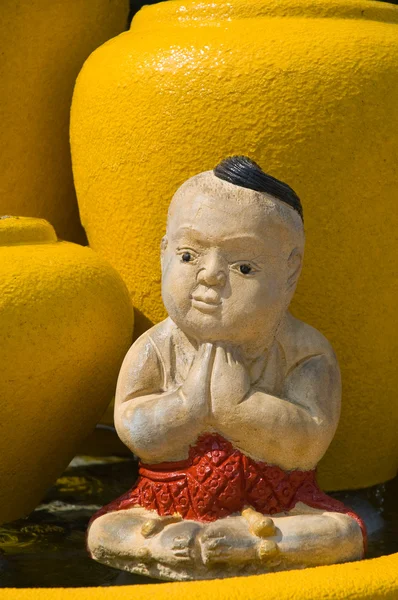 Estatua de meditación — Foto de Stock