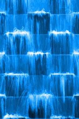 Blue waterfall clipart