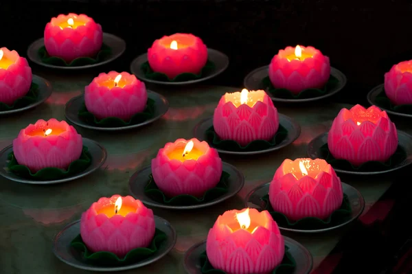 stock image Pink candles