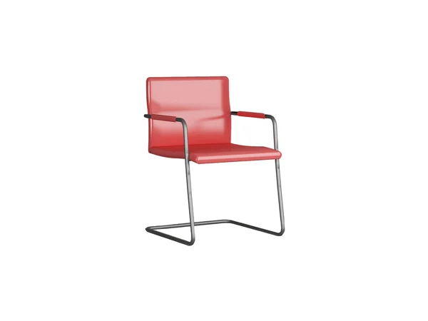 Czerwony fotel — Zdjęcie stockowe