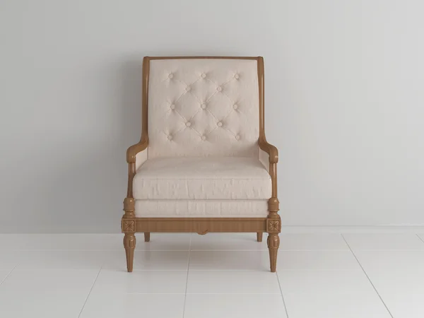 Classic armchair indoors — Stock Photo, Image