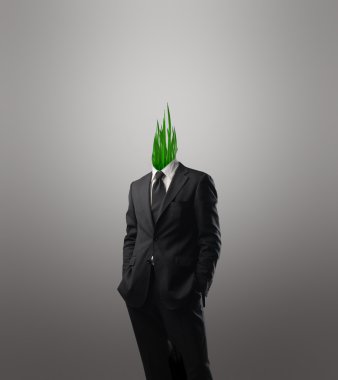 Green business clipart