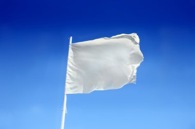 White flag clipart