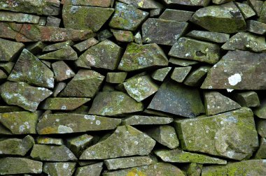 Abstract Background of a Dry Stone Wall clipart