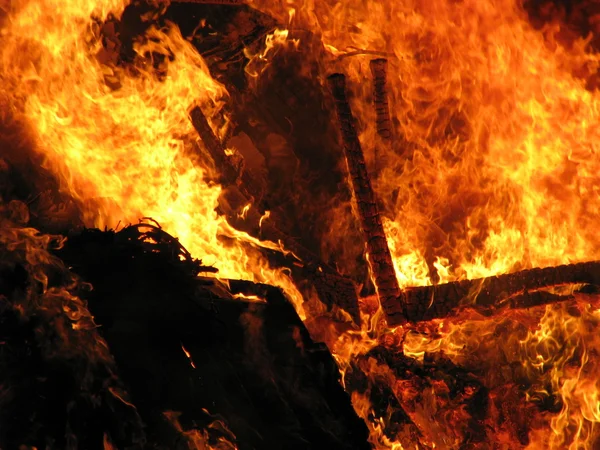 A tűz elvont képe — Stock Fotó
