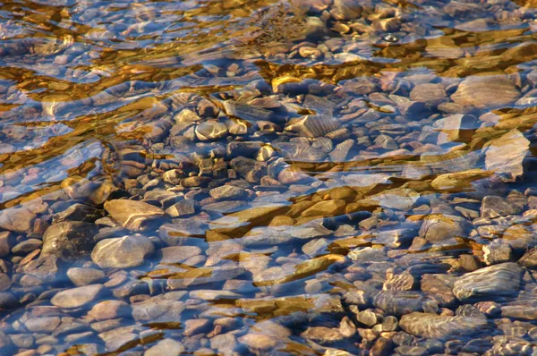 Antecedentes abstractos de piedras de río — Foto de Stock