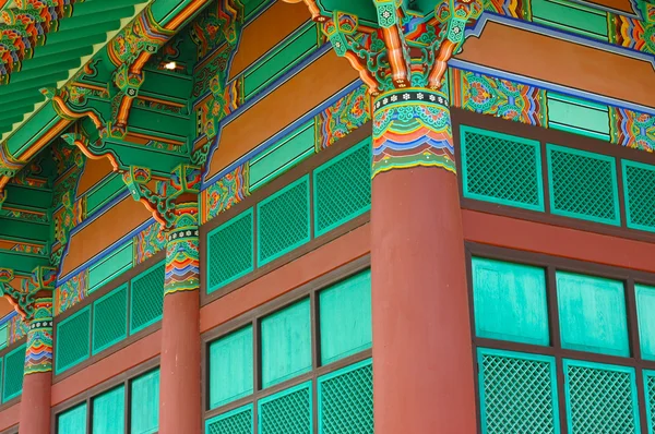 Корейский храм — стоковое фото