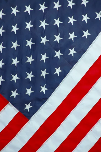 美国国旗的背景 — 图库照片
