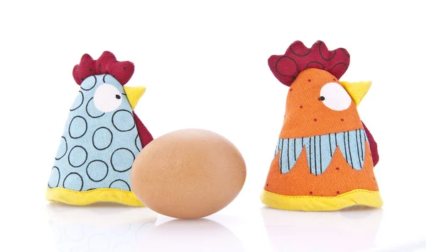 Hönan och ägget — Stockfoto