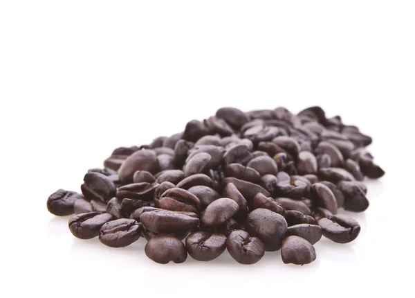 Coffee beans with copy space — Stock Photo, Image