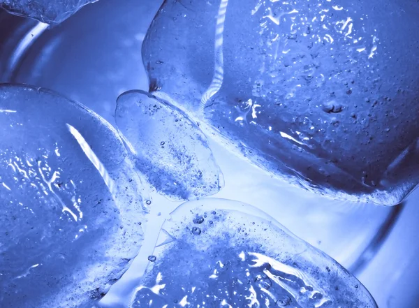 Blue Ice Cubes — Stock Photo, Image