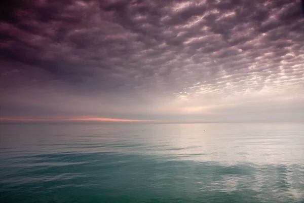 stock image Sea on the sunset