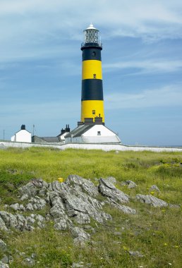 Lighthouse in Northern Ireland clipart