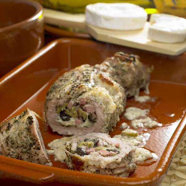 Veal roll — Stock Photo, Image