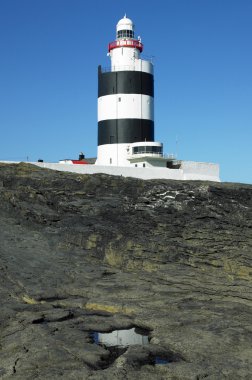 Lighthouse in Ireland clipart