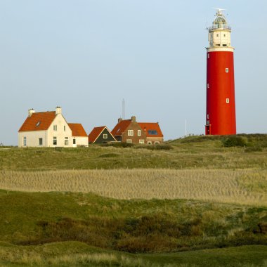 Lighthouse in Netherlands clipart