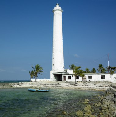Lighthouse in Cuba clipart