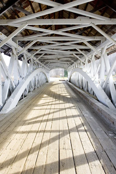 Groveton überdachte Brücke — Stockfoto