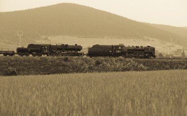 buharlı lokomotifler