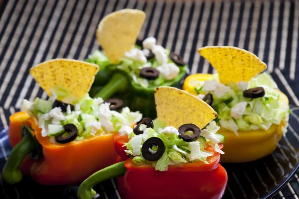 stock image Filled peppers