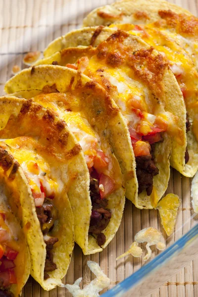 Gebackene Tacos — Stockfoto
