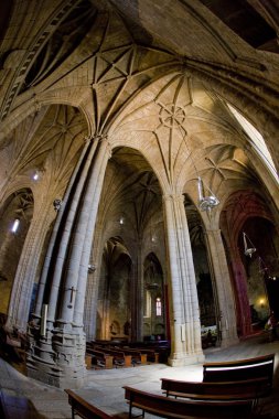 Cathedral in Caceres clipart