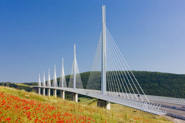 Millau Viaduct, — Stock Photo, Image