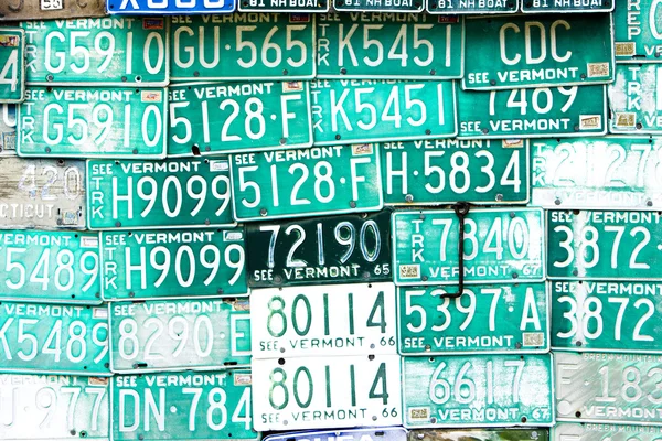 Registration numbers — Stock Photo, Image