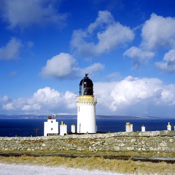 Lighthouse in Scotland — Stock Photo, Image