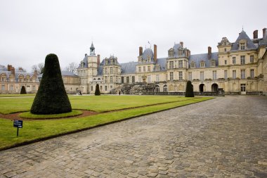 Palace Fontainebleau, clipart