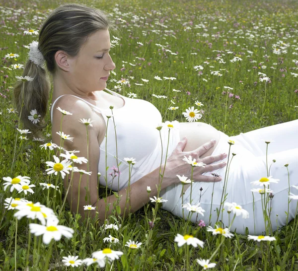 Zwangere vrouw — Stockfoto