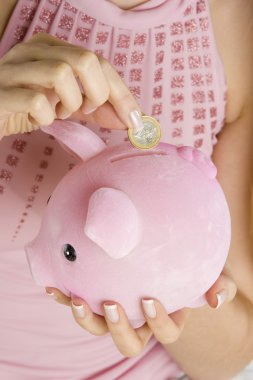 Piggy bank clipart