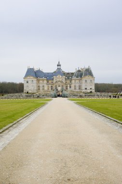 Vaux-le-Vicomte Palace clipart