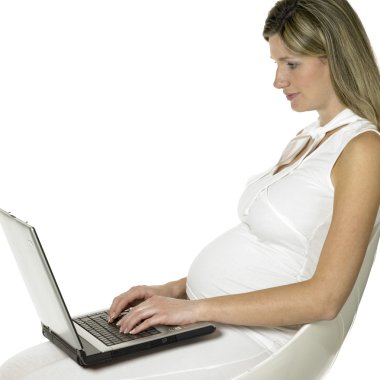 Pregnant woman clipart