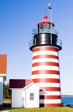 Lighthouse in Maine clipart