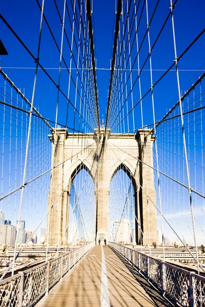布鲁克林大桥 — 图库照片