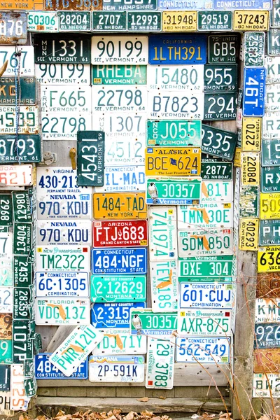 Registration numbers — Stock Photo, Image