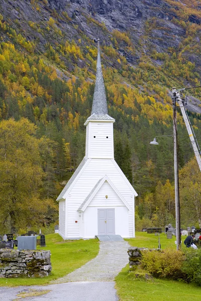 Iglesia Jostedal — Foto de Stock