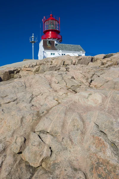 Norveç'te deniz feneri — Stok fotoğraf