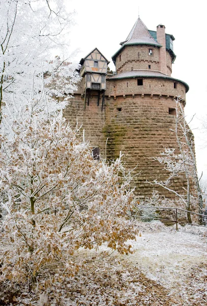 Верхне-Кенигсбургский замок — стоковое фото
