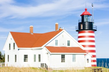 Lighthouse in Maine clipart